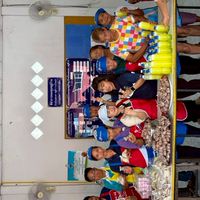กลุ่มออมทรัพย์ฯ ม. 2 บ้านโนนสะเดาทำกิจกรรมร่วมกัน ในวันที่13