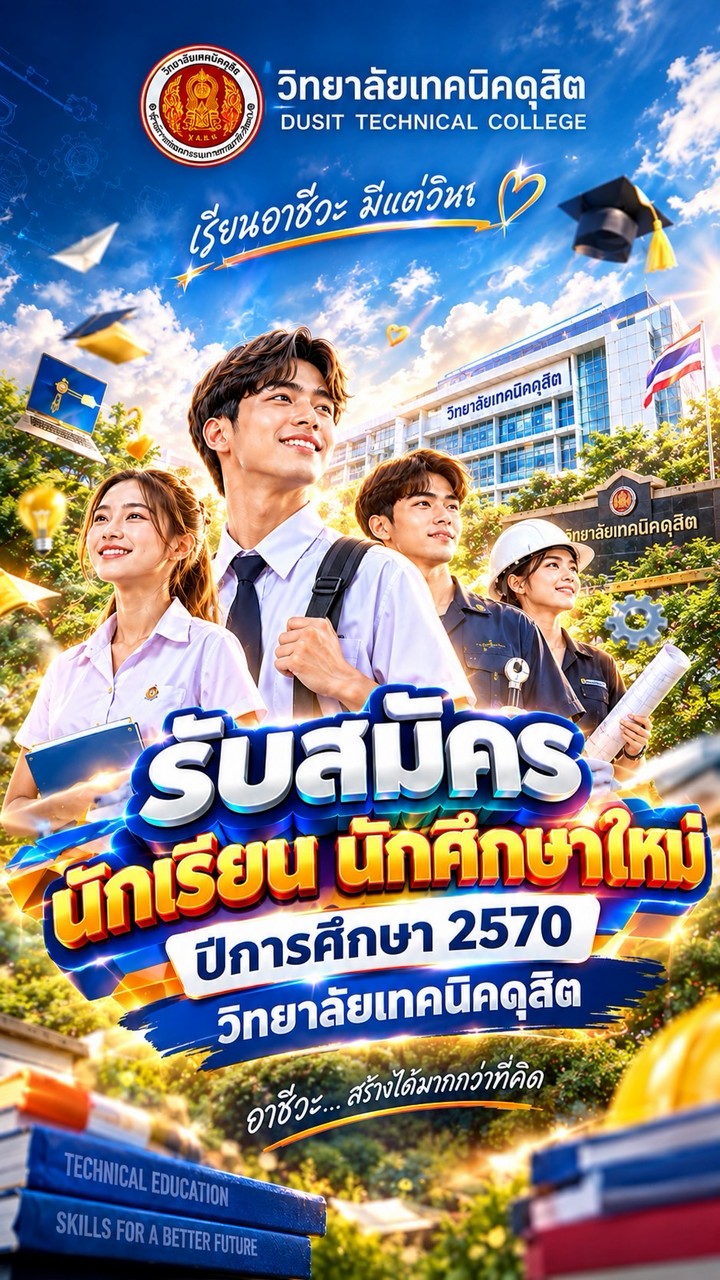 รับสมัครนักเรียน นักศึกษา ปีการศึกษา 2570