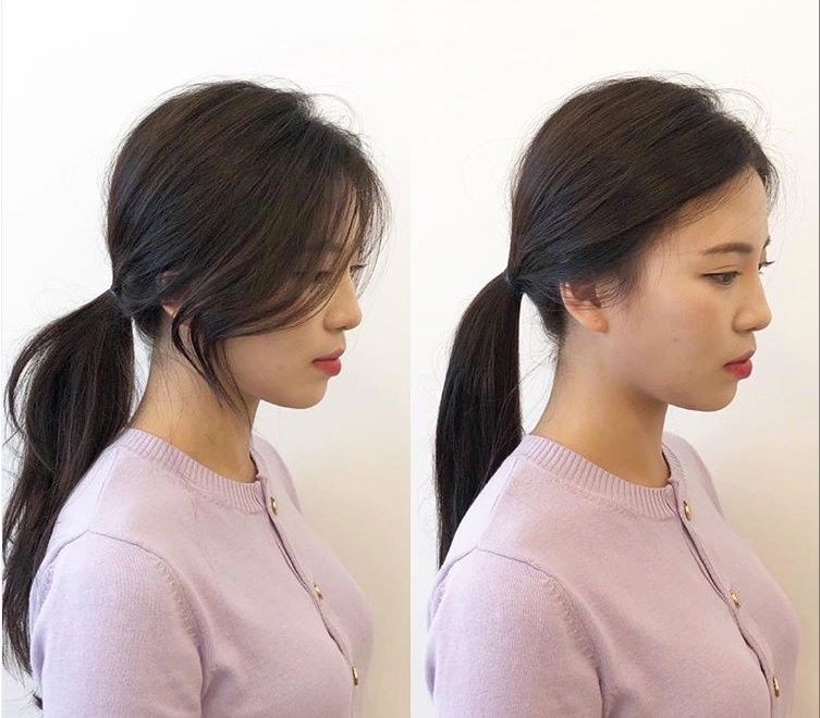 韓系蓬鬆馬尾