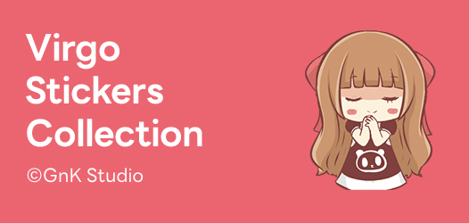 Virgo Stickers Collection