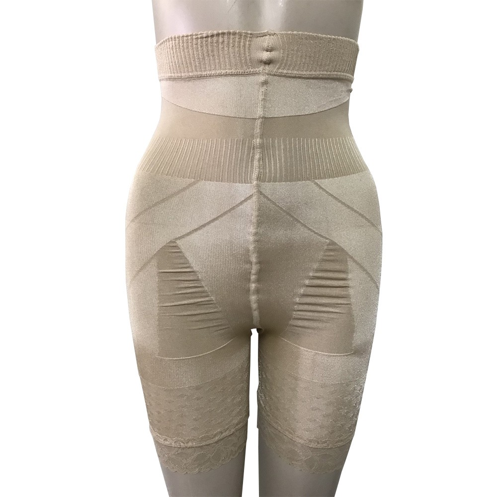 高腰收腹提臀，展現美麗曲線平口褲雕塑大腿贅肉有效修飾身體線條褲邊蕾絲點綴，可內搭產地：台灣※本尺寸表會因布料彈性、水洗處理、量測起訖點、人為拉扯等因素，與實際商品略有誤差。 ◆審閱期退貨條件：除商品本