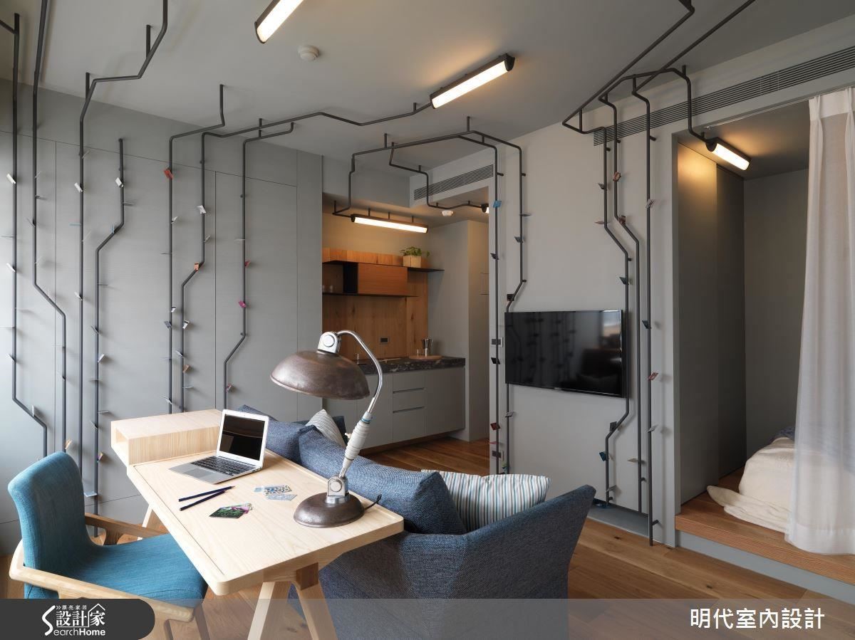 小坪數的居宅空間中，最難規劃安排的部分絕對非廚房莫