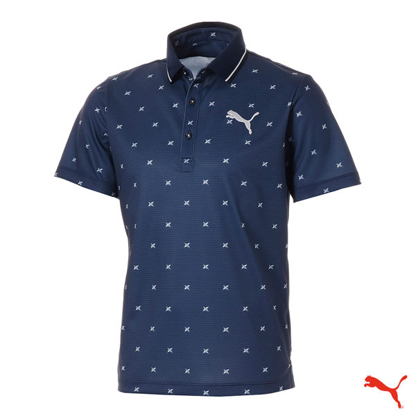 PUMA GOLF 男高爾夫球系列短袖POLO 923830 02