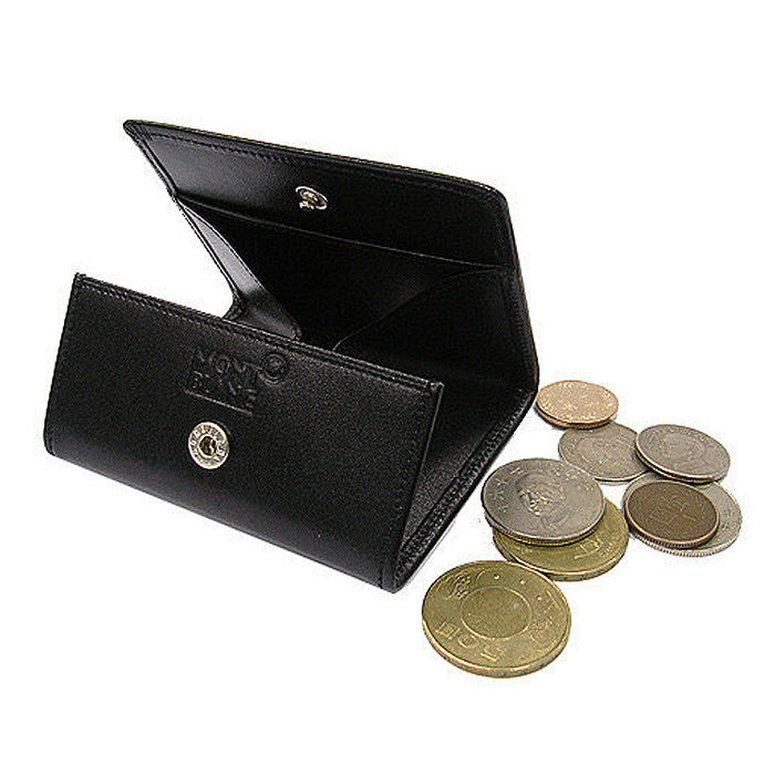 MONTBLANC 萬寶龍牛皮零錢包 14877