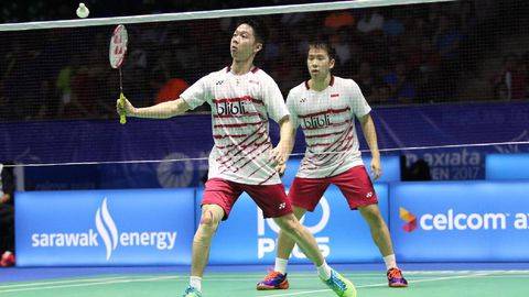 Kevin/Marcus Lolos ke Final Malaysia Terbuka