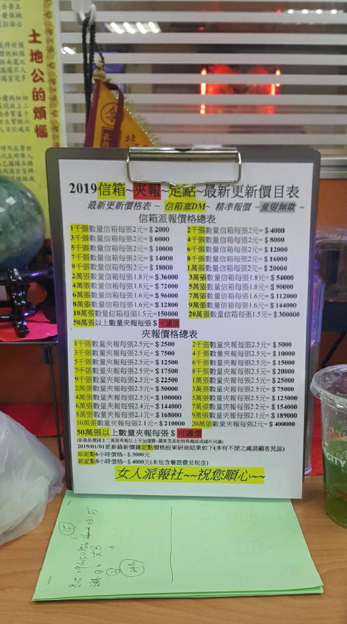 女人派報0938953889夾報，信箱派報，定點派報，發海報，發dm，發傳單，發面紙，夾機車汽車名片