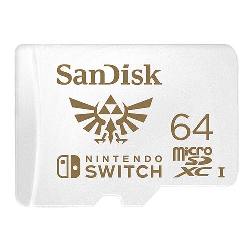 Sandisk Nintendo SWITCH 專用 microSDXC 記憶卡-64GB【愛買】