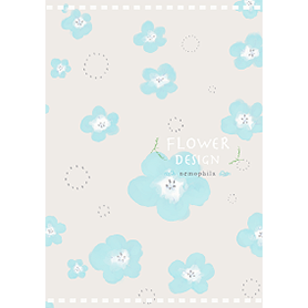 Flower Design -nemophila-