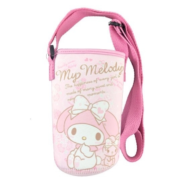 適用於500ml水瓶 背帶可調可斜背 無保溫保冷效果