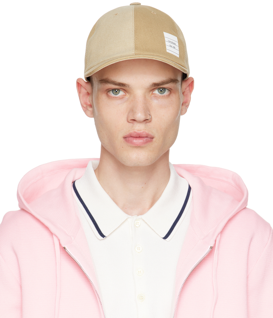 Thom Browne 驼色 Fun Mix 棒球帽