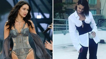 酷帥性感！Bella Hadid 《私服穿搭》大露丁字褲！「厭世臉」穿貝嫂衣超搭！