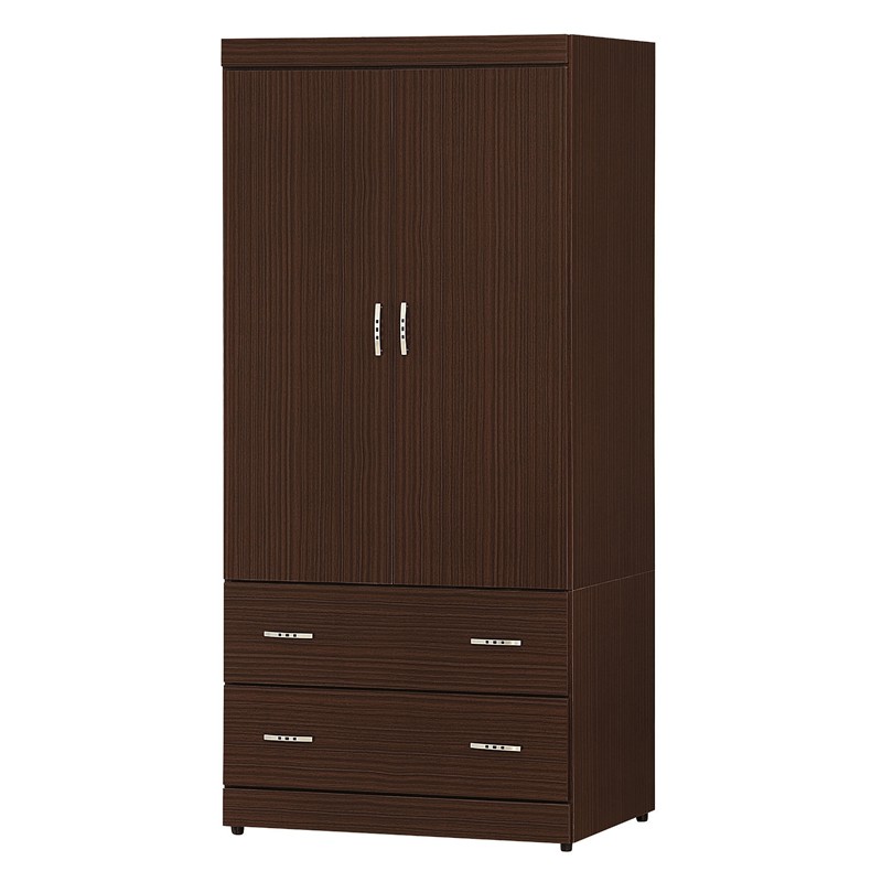 【CA56-36】胡桃無敵3×6尺衣櫃 寬81.3×深60×高179公分 $2,990 【商品規格】＊右門附鏡.木芯板＊緩衝式後鈕【是否需要組裝】＊需簡易組裝◎品築家具精心為您的起居環境營造溫馨、和諧