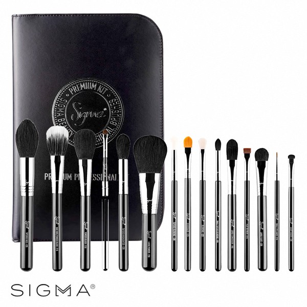 Sigma 超值15件刷具組+專屬收納包 Premium Brush Kit - WBK SHOP