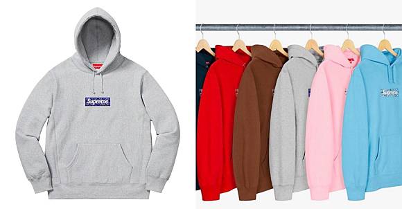 再貴都要買！Supreme Box Logo 秋冬帽T 販售日期曝光，超粉嫩配色連