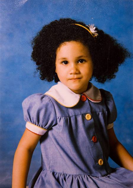 Meghan Markle saat kecil