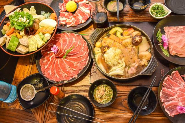 台中八豆食府壽喜燒