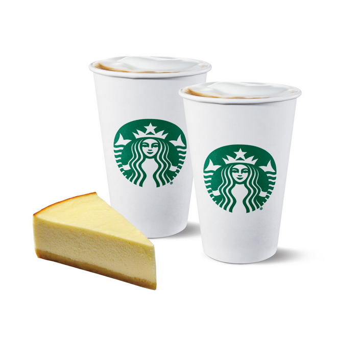 【星巴克】雙人分享組合