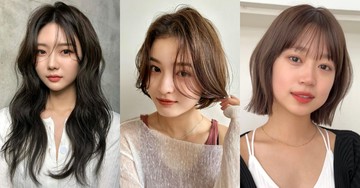 「方臉女孩」髮型這樣選！5款修容級造型，齊瀏海寬度要小心、小臉訣竅是燙捲