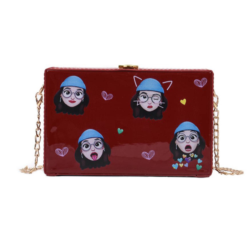 描述：精細的做工，完美的品質，時尚的外觀。設計簡潔，適合各種場合拍攝。產品規格： 材質：PU皮尺碼：20x13x6cm 顏色：紅色，黑色，咖啡 套餐包括： 1 x女士PU皮單肩包備註： 由於不同顯示器