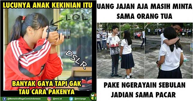 Meme Ini Sindir Kelakuan Anak Muda Zaman Sekarang