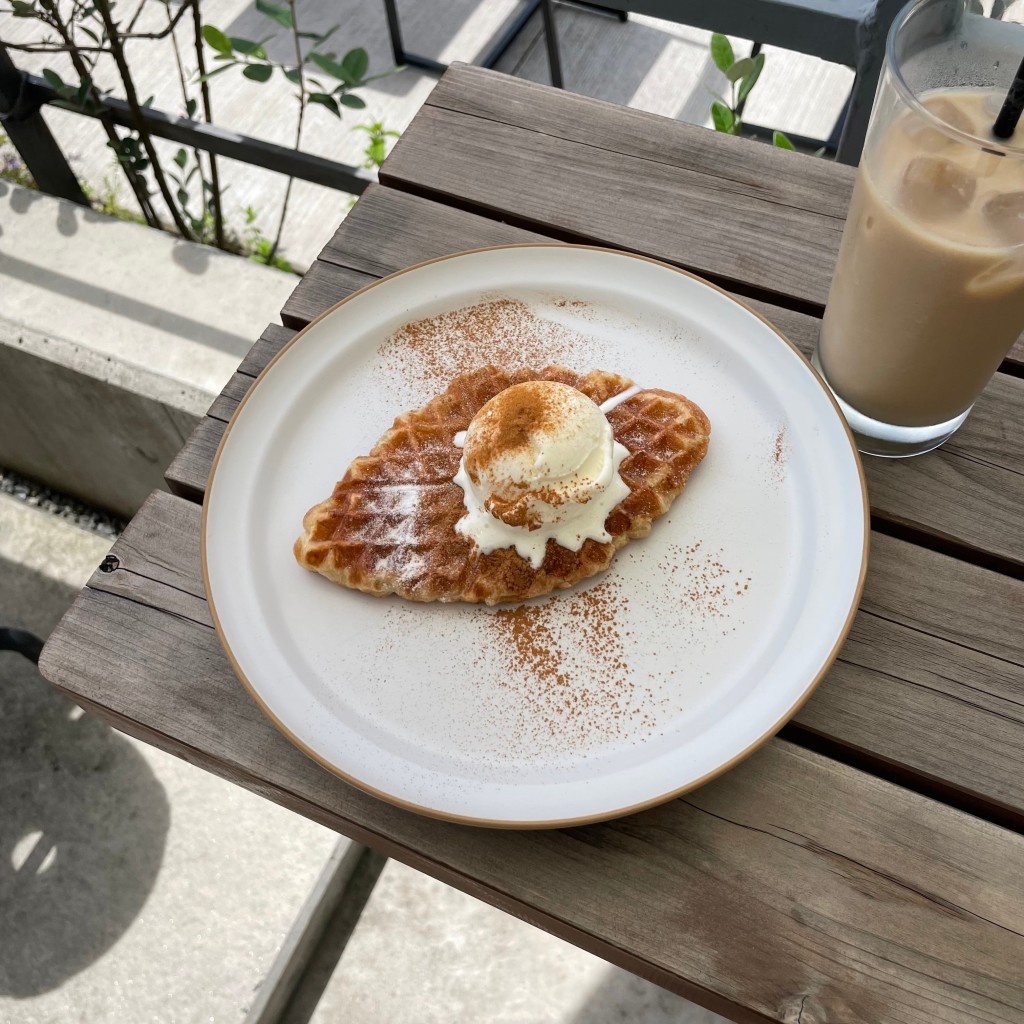 harutulipさんが投稿した飾磨区中島カフェのお店Piece by Piece coffee/ピースバイピースコーヒーの写真