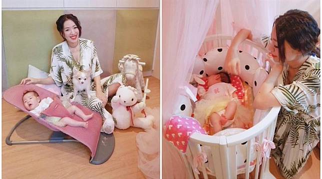 劉伊心愛女夢幻寶寶房曝光    「前世情敵」不可小看