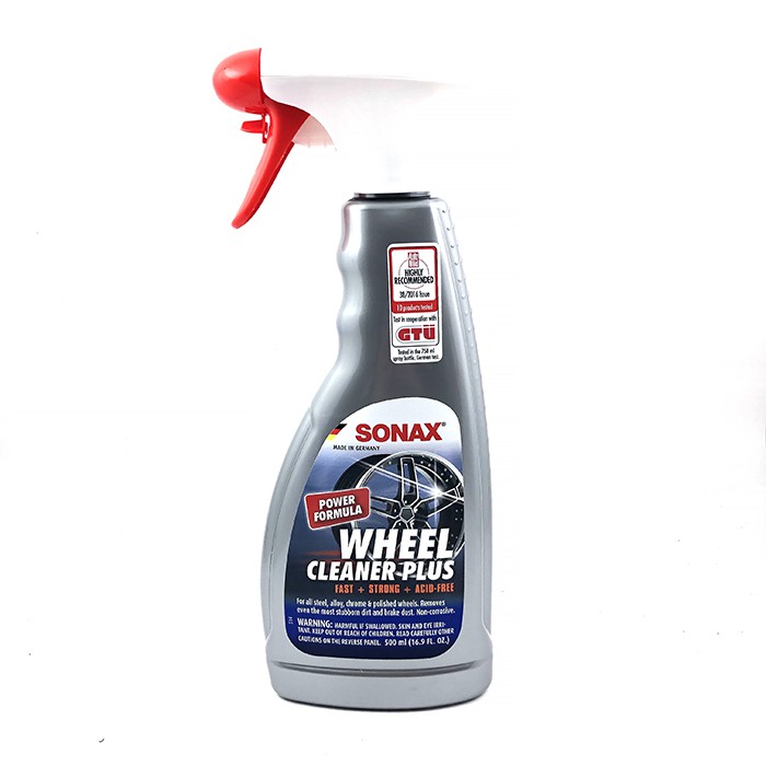 Sonax Wheel Cleaner Plus Full Effect 16.9oz 舒亮強效輪框清潔劑 500ml