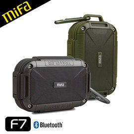 【MiFa F7隨身無線藍牙IPX6級防潑水MP3喇叭】藍牙音箱 騎單車/散步/慢跑/爬山健走皆適用