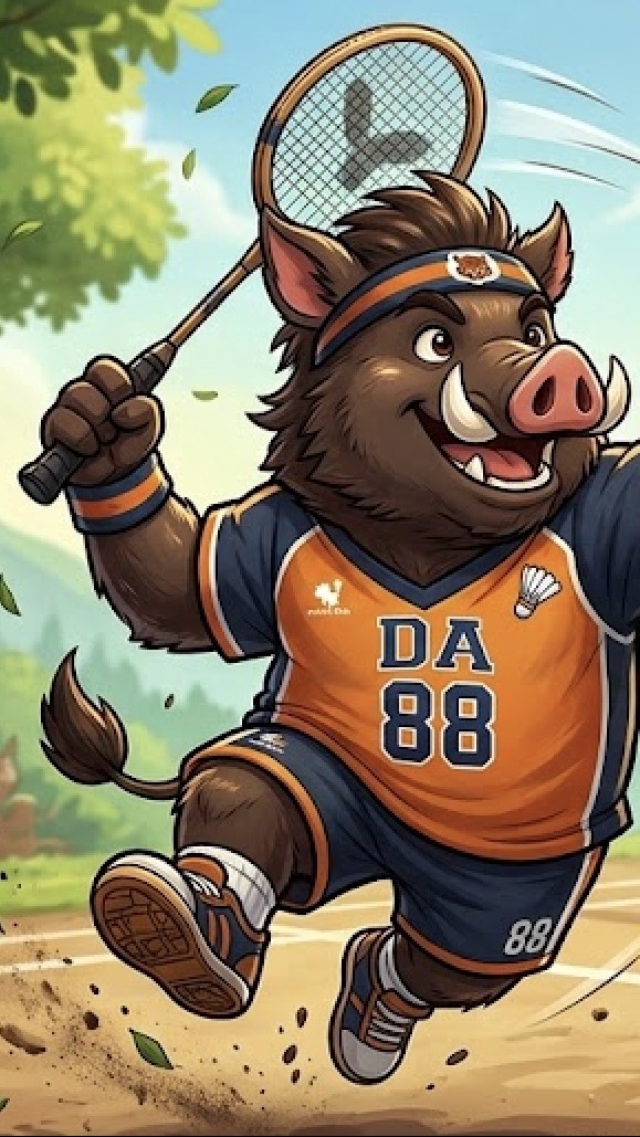 DA。打羽球🐗