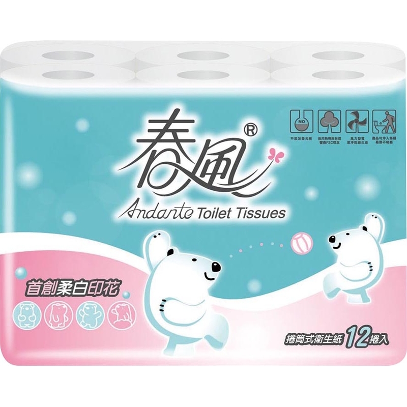 100%原生紙漿，不添加螢光劑或染料 寬度小巧，搭配使用架不佔空間 特殊壓花處理，紙張柔軟舒適 隨個人需要決定使用張數，經濟節省※ 製造日期與有效期限，商品成分與適用注意事項皆標示於包裝或產品中※ 本