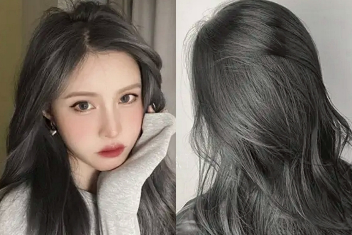 2022秋冬顯白灰調髮色推薦：鉛筆灰