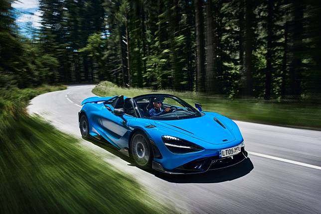 夢幻車圖集 Mclaren 765lt Spider最速敞篷車 世界高級品 Line Today