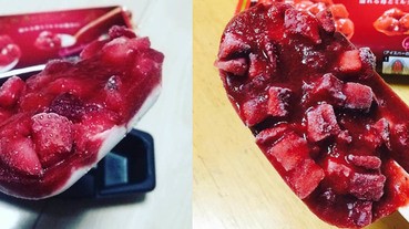 你沒看錯！最貨真價實的草莓冰、果粒多到讓你不敢相信～