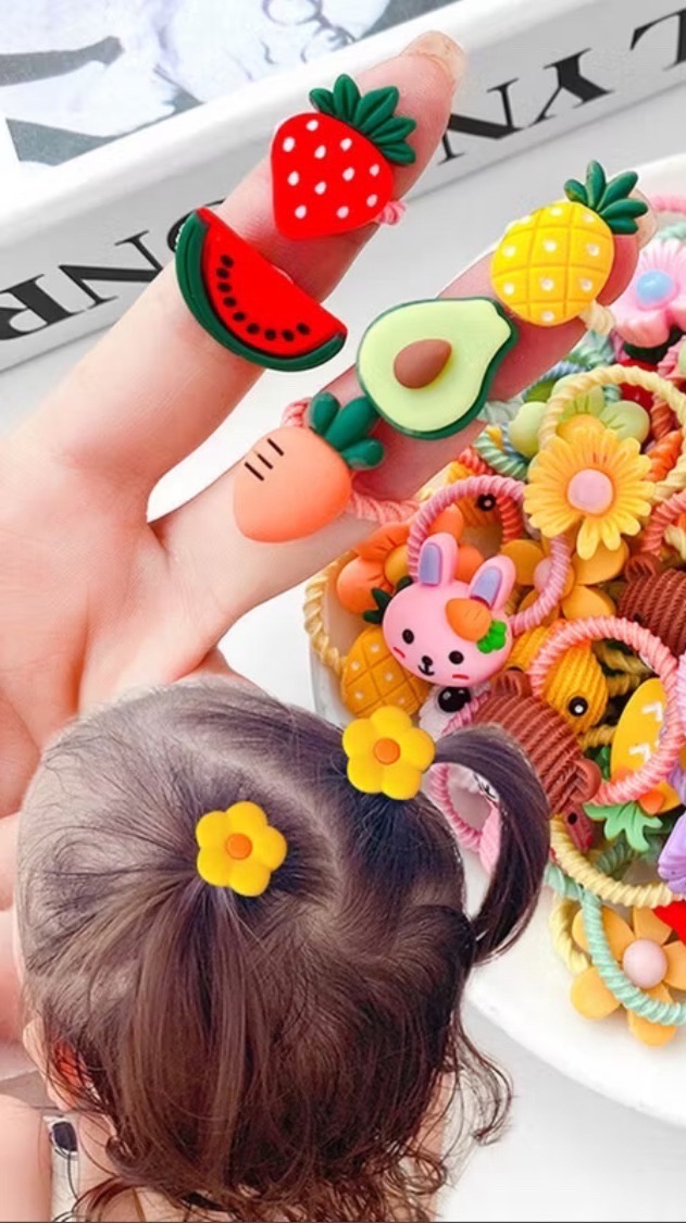 YU1204ยางมัดผม3D