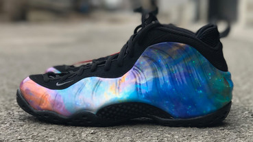 星空概念再現 / Nike Air Foamposite One ’Alternate Galaxy’ 曝光