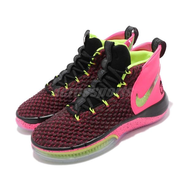 Nike 籃球鞋 Alphadunk EP 粉橘 黑 男鞋 運動鞋 Hoverboard 【PUMP306】 BQ5402-600