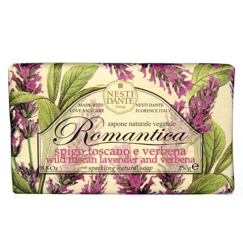 義大利 佛羅倫斯手工皂 托斯卡尼薰衣草和馬鞭草 250g【美人密碼】