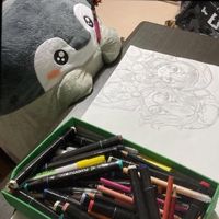 絵を描くことが好きな人のためのグループ　雑談、相談可能！　イラスト