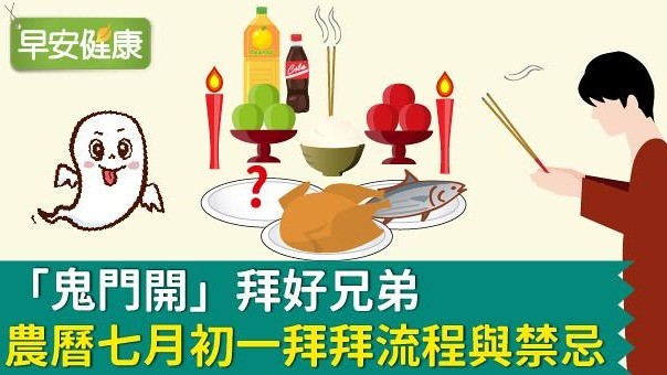 「鬼門開」拜好兄弟：農曆七月初一拜拜流程與禁忌