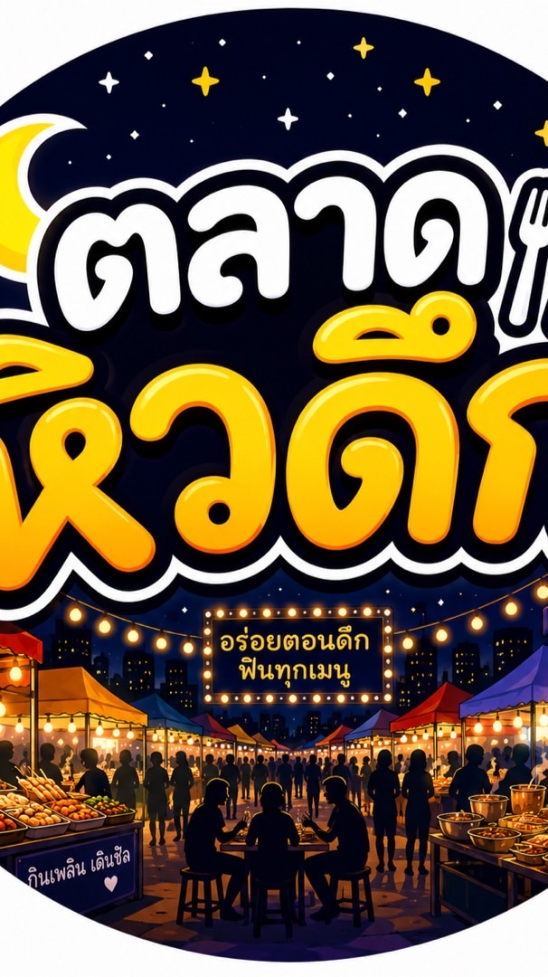 ตลาดหิวดึก ย่านบางเขน