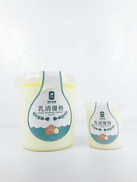飛牛牧場 牛奶生活館 家庭號無糖乳清優格 900g