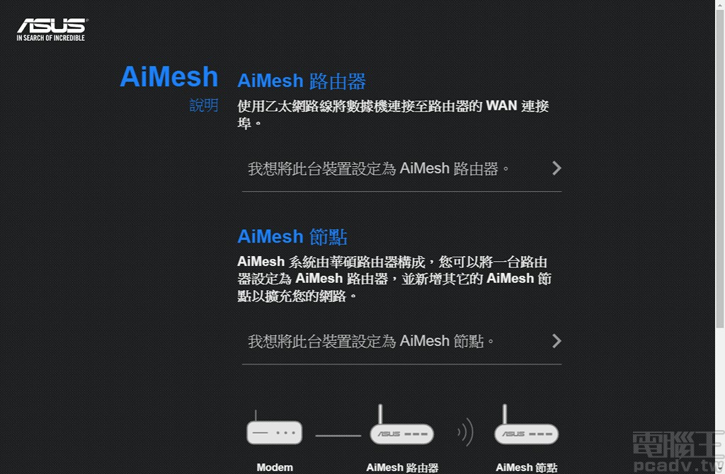 ▲ 第二台 RT-AX92U 選擇作為 AiMesh 節點。