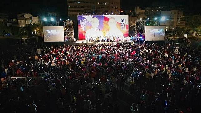 韓國瑜彰化造勢空拍圖 讓韓黑全都嚇傻！