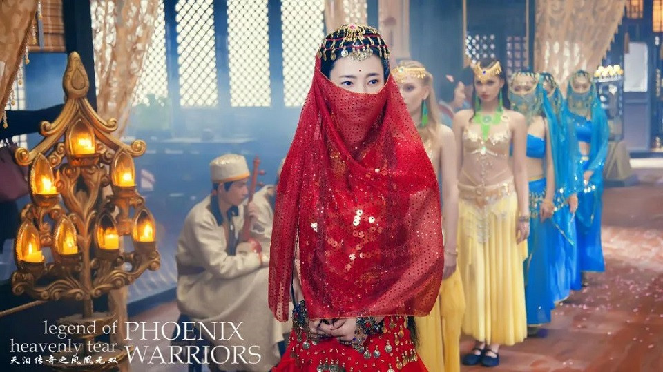 古裝劇同款「異域美女」造型3：王麗坤 飾演《天淚傳奇之鳳凰無雙》聶無雙