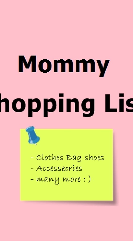 MommyShoppingList