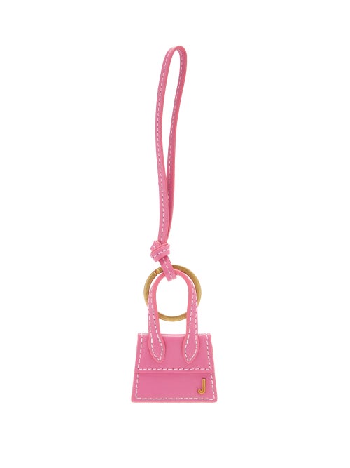 Jacquemus - Crafted in Spain from smooth leather, Jacquemus's pink The Chiquito key ring is an examp