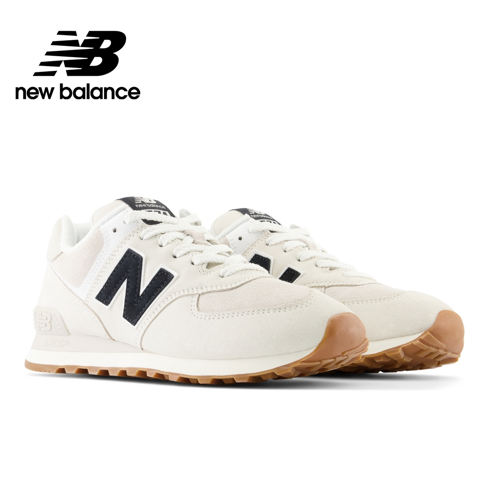 【New Balance】 NB 復古鞋_中性_黑杏色_U574NWB-D楦 574 (蝦皮獨家款)