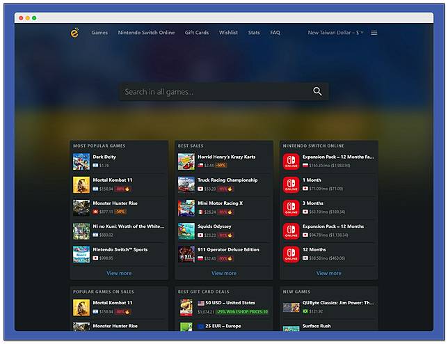 eShop 線上查詢各國、最便宜的Switch 遊戲價格，Nintendo Switch Online 電腦王阿達| LINE