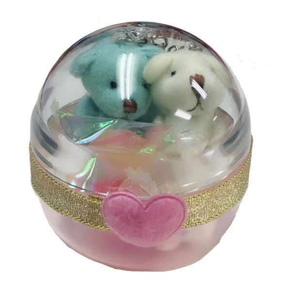 娃娃屋樂園~果凍熊+2顆水果糖-6公分全新大扭蛋(台灣製) 每個50元/婚禮小物/送客禮/party活動抽獎