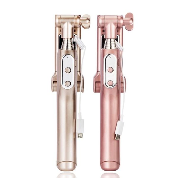 YAHOO618◮自拍桿手機通用藍牙桿線控蘋果拍照神器 韓趣優品☌